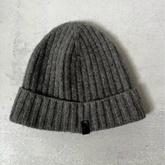 All Saints Beanie Hat Wool Grey - Picture 1 of 6